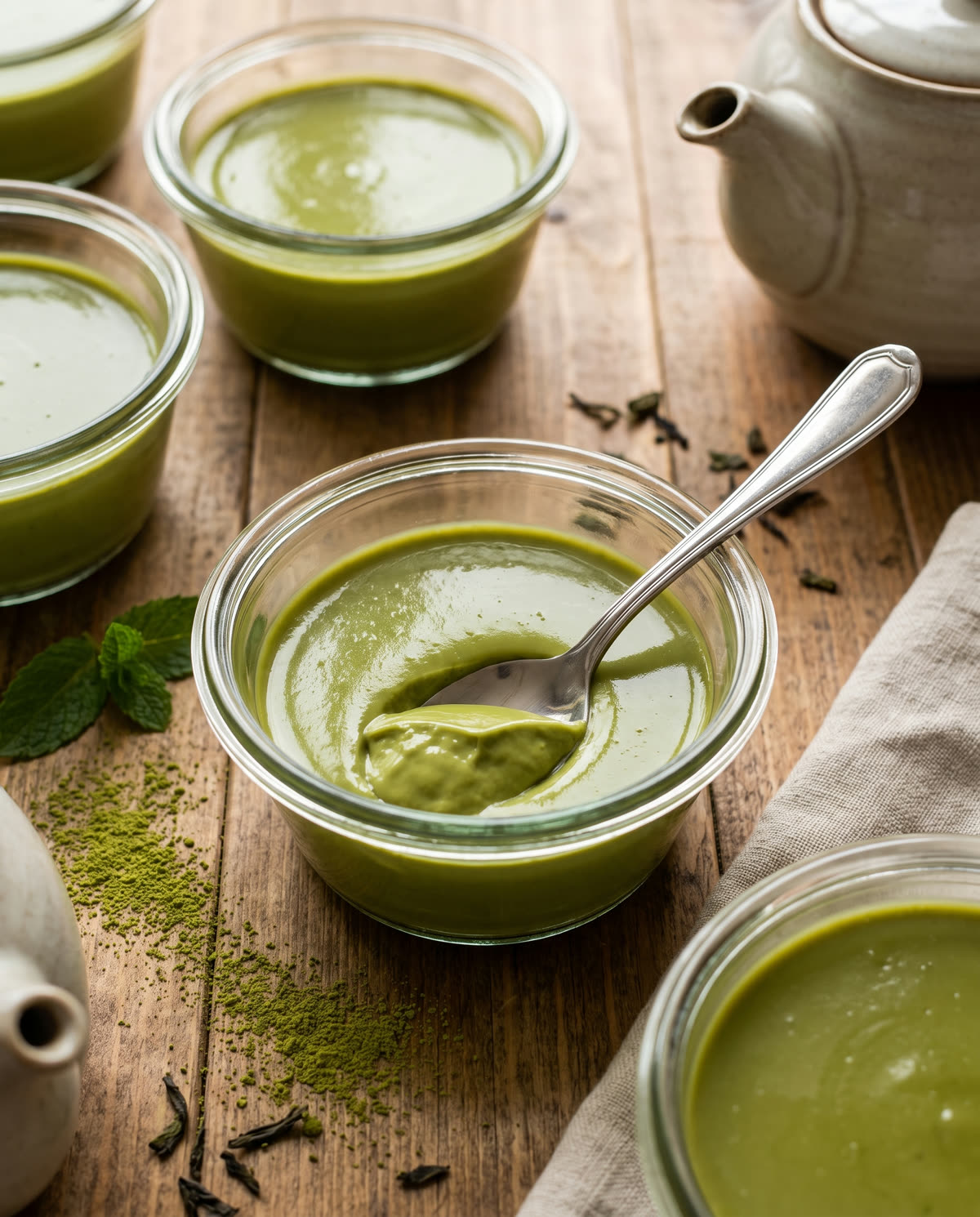 Matcha-Pudding (klassisch)